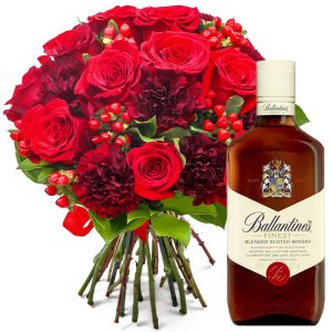 Bukiet Kochanemu Chłopakowi + Whisky