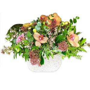 Kompozycja na grób XII - kwiaty sztuczne