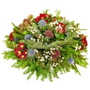 Kompozycja na grób XIII - kwiaty sztuczne