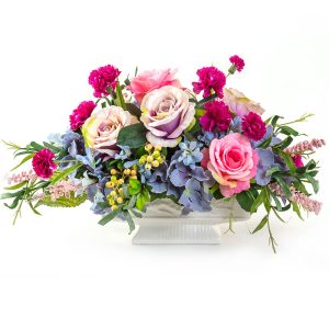 Kompozycja na grób II - kwiaty sztuczne