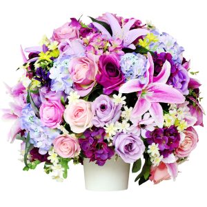 Kompozycja na grób V - kwiaty sztuczne