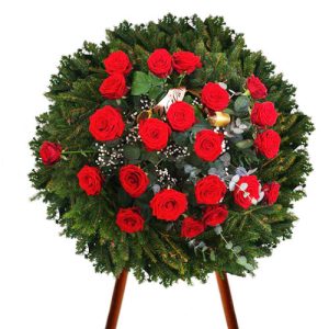 Wieniec Pogrzebowy X