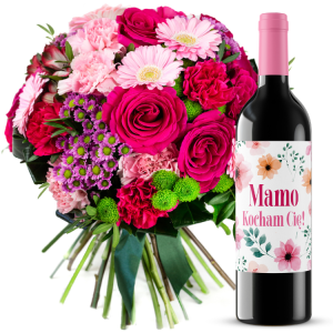 Ukochanej Mamie + Wino dla Mamy